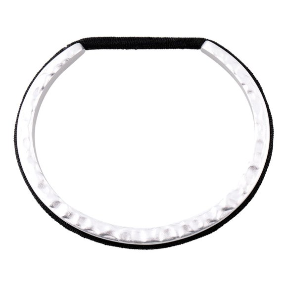 🆕 MARIA SHIREEN Purity Adjustable Silver Hair Tie Bracelet - Picture 3 of 3